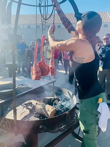 18M views · 12K reactions | And the Fire Woman Challenge has officially begun!! Looks like Pitmaster Christina Fitzgerald has lots of tricks up her sleeves!  Fire Woman Sponsor: Sienna Sauce | World Food Championships | Facebook