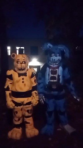 #fnaf #fnafcosplay #fypシ #nightmarebonniecosplay #goldenfreddycosplay