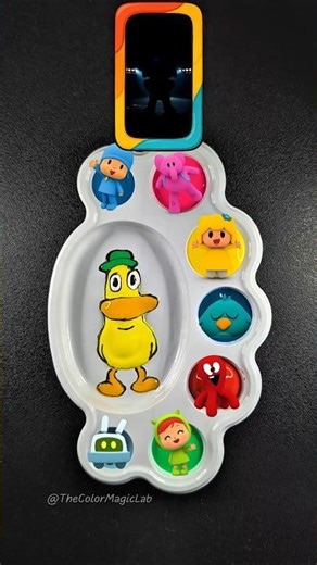 Pocoyo Color Mixing 🪩 Pato 🦆 #sprunki #pato #pocoyo #colormixing