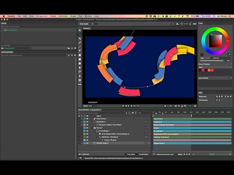 Feature | Animate or deform shapes along a path in Cavalry.