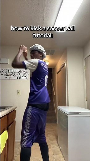 how to kick a soccer ball tutorial: