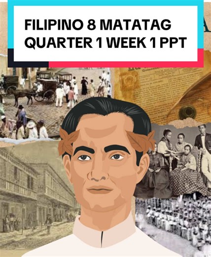 Filipino 8 MATATAG Quarter 1 Week 1 PPT and Games