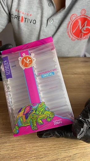 Tips en uñas: Curvatura C XXL de MC Nails