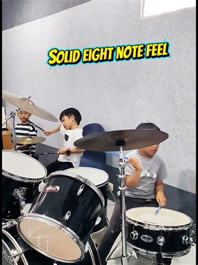 “Kindergarten level— already building solid timing. Eight note feel, steady and controlled. Structured training. Real progress. Little Beat Academy 🎶”