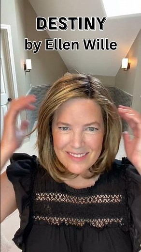 DESTINY by Ellen Wille in Bernstein Rooted, 12.26.19, 🎉New Style!🎉 #wig #wigs #hairloss