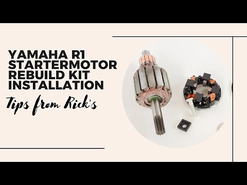 #14 Yamaha R1 Starter Motor Rebuild Kit Installation Tips from Rick's Motorsport Electrics