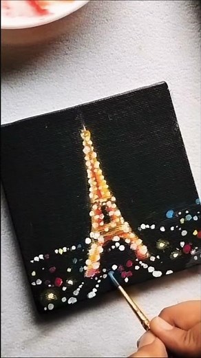 How to Draw the Eiffel Tower Step by Step 🇫🇷✨ #eiffeltower #art #viral #subscribe #shorts