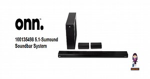 Onn. 100135498 5.1-Surround Soundbar System User Manual
