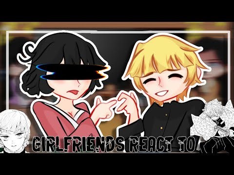 Zenitsu's ex girlfriend react to him and Nezuko ||Demon Slayer||