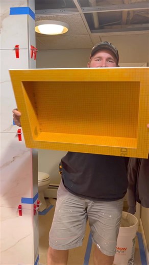 Easy steps to tile like a pro. #remodel #construction #homerenovation #realestate #design #entrepreneur #interiordesign #hardwork #woodworking #renovation #homedecor #tools #diy #carpentry #work #asmr #designer #homemade #engineering | WINNI