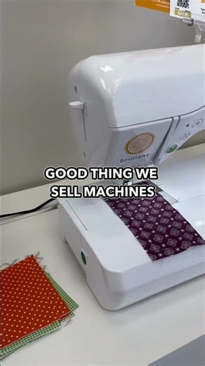 Things fabric can’t do… sew itself 😌🧵