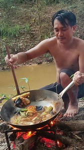 Best snake stew recipe #snake #foodlover #foodoftheday #viralvideo | Saruon Primitive Cooking