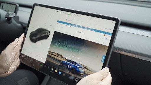 Screen Rotating Mount Kit for Tesla Model Y/3 | 360° View
