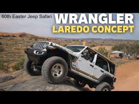 Jeep Wrangler Laredo Concept Brings Back Raw Driving Feel for 60th Easter Jeep Safari
