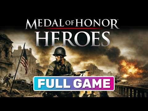 Medal of Honor : Heroes ( PSP ) - Full Game | 100% #longplay #medalofhonor