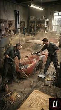 They Found Lightning McQueen Abandoned for 18 Years... Ka-Chow. ⚡