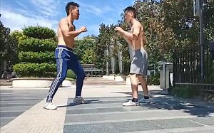 我与Frank的训练