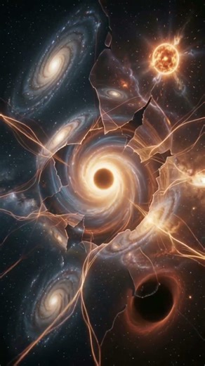 OUR UNIVERSE IS INSIDE A BLACK HOLE 🤯 #space #universe #astrophysics #blackhole #viral #trending