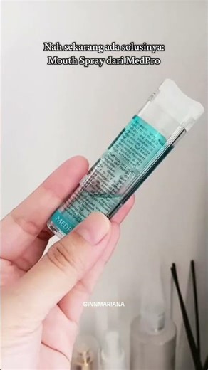 Mouth Spray MedPro Semprotan Anti Bau Mulut Varian Aqua Fresh Mint