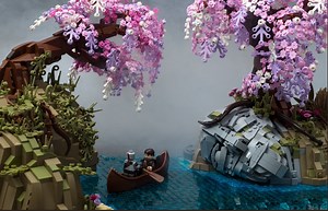 Hobbyist Recreates God of War Scene in LEGO and it Looks Totally Awesome