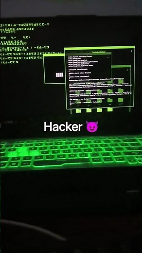 Hacking look 💻👩‍💻 ||