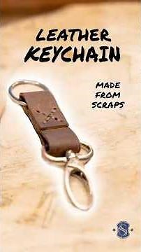 DIY Leather Keychain – Easy and Creative!