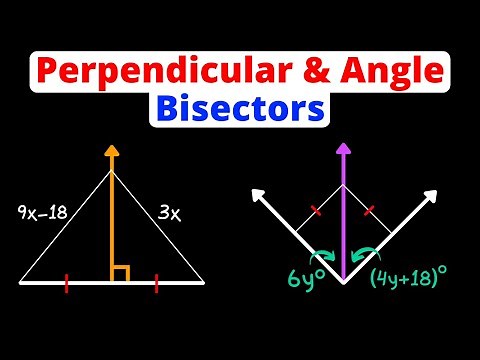 Perpendicular & Angle Bisectors | Geometry | Eat Pi