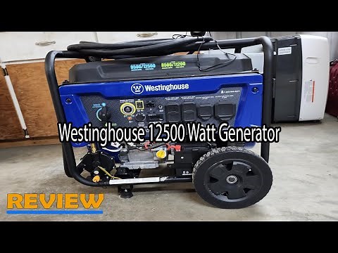 Westinghouse 12500 Watt Generator Review - Things you need to know