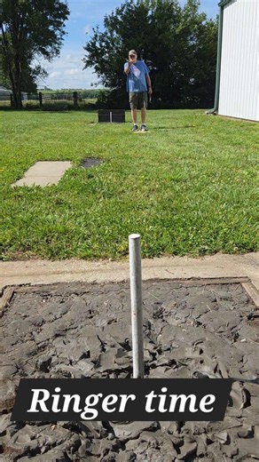 Slow and decisive Horseshoe pitching