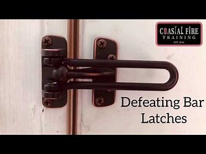 Bar Latch/ Hotel Latch