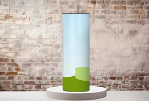 Make Your Own Tumbler Wrap Template | 20oz Skinny Straight and Tapered Tumbler Full Wrap | Canva Editable | Torn Paper Geode Effect - Etsy