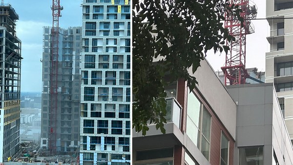 How long could crane collapse impact Midtown?