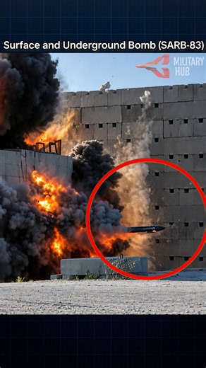 Testing an Aircraft Bomb for Surface and Underground Targets | SARB-83