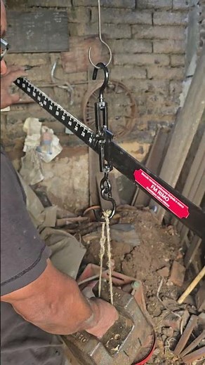 forma correcta de utilizar una báscula romana RIMO