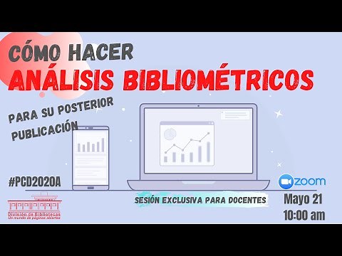 #PCD2020A | Cómo hacer análisis bibliométricos