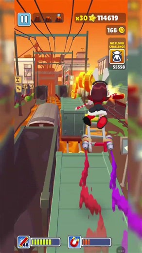 Only pro players can do this 💀” #subwaysurfers #gaming #sybotv