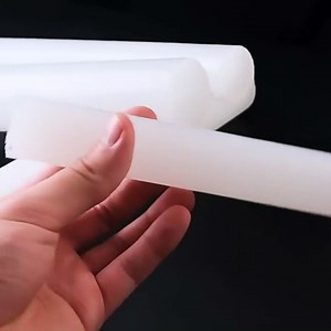 High Density Polyethylene Round Rod, Nylon Rods - 3mm,4mm, 6mm,50mm Diameter - High Strength, Wear-Resistant for Engineering & Automotive Applications, Machine Processing, Gears(Size:4mm×330mm)
