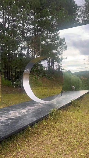 Walking Confidently on a Mirrored Pathway