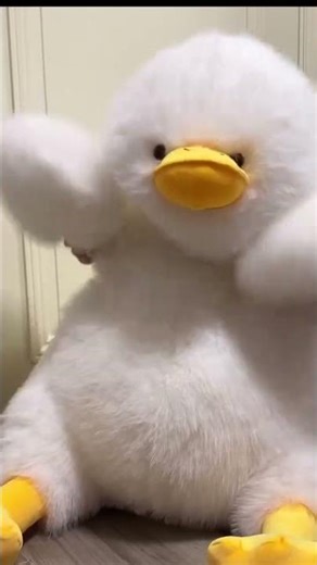 This Giant Fluffy Duck is My New Best Friend