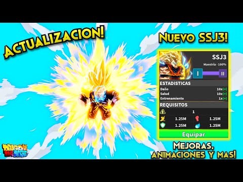 THE NEW SSJ3 REVAMP HAS ARRIVED!! | Roblox Dragon Ball Rage