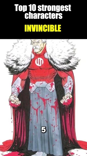 Top 10 Strongest Invincible Characters (Part 2) | #invincibleseason4 #invincible #comics #shorts