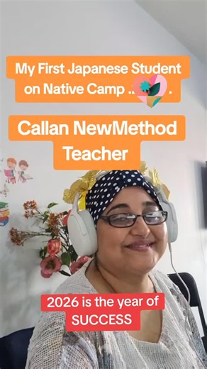 Native Camp Teacher .Callan Method Textbook .Online ESL Diva at work .#education | Shamima Moosa