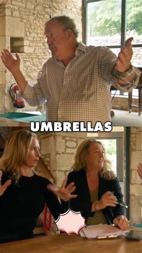 33K views · 325 reactions | Clarkson's Farm – How much for three big umbrellas?! #jeremyclarkson #farmlife #clarksonsfarm #ClarksonsFarm #farming | The Tractor Life with K | Facebook