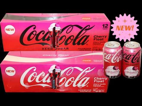 Coca-Cola Cherry Float Cherry Vanilla Flavored: Zero Sugar & Original Review