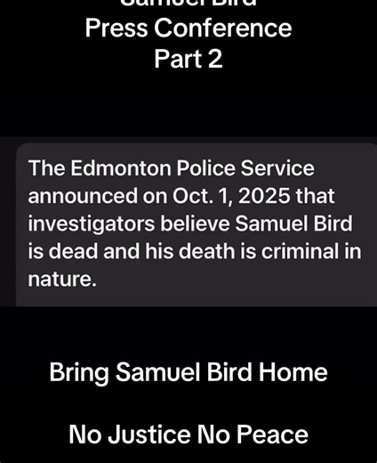 Press Conference for Samuel Bird - Part 2