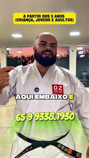Aulas de Karatê em Várzea Grande/MT no OZ DOJO