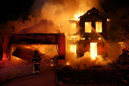 Fireworks cause major Florida house fire on New Year’s Day