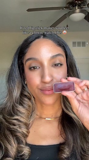 If red lipstick makes you feel like a clown 😅 or just totally intimidated… but you’ve always wanted to wear it, try this! ❤️💄 ✨ Start with a brown lip liner to add depth soften the brightness. ✨ Add a cooler lip pencil to naturally contour the lips before the red. ✨ Use a flat brush to tap on the red shade so you have control and can blend it seamlessly into your liner. The result? A toned-down, wearable red lip that still gives red lip energy, without feeling too bold or overwhelming. Would y