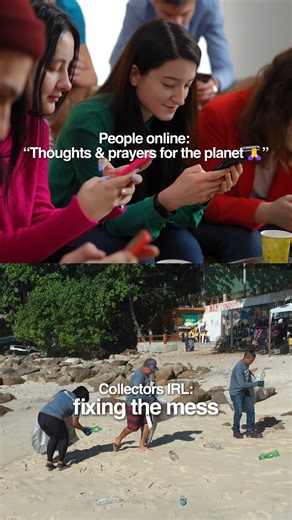 Who's creating real impact? 👀 Stand with the ones creating real impact. | Plastic Bank