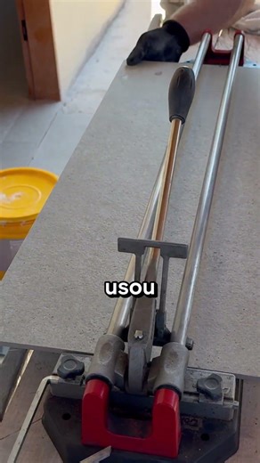 Cortador de Piso para Cerâmica e Porcelanato Manual Cortag #dicasdeobra #obra #construção